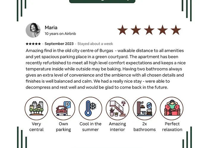 N17 Garden - Parking - Workdesk - Blackout Rolls- Netflix - Wash&dry Burgaz