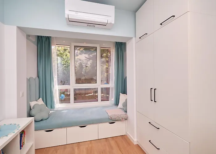 Апартамент N17 Garden - Parking - Workdesk - Blackout Rolls- Netflix - Wash&dry *